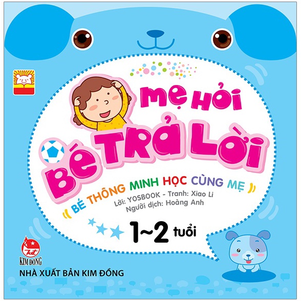 Sách - Mẹ Hỏi Bé Trả Lời (Từ 1 - 2 Tuổi)