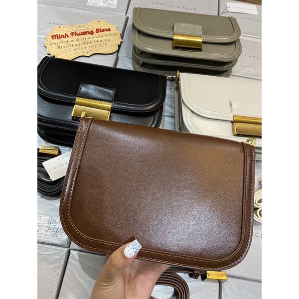 Túi đeo chéo C.K bốn màu tây cực đỉnh!!! hot hit