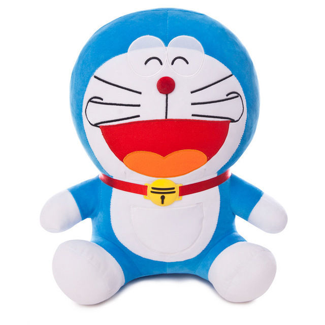 Búp Bê Nhồi Bông Hình Doraemon Đáng Yêu