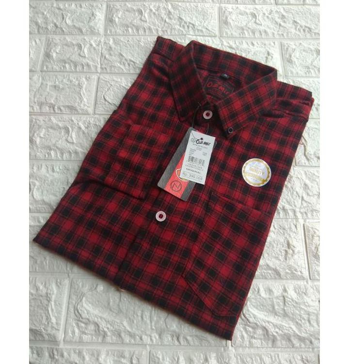 Áo Sơ Mi Tay Dài Vải Flannel Thời Trang Cho Người Lớn 7 Tuổi