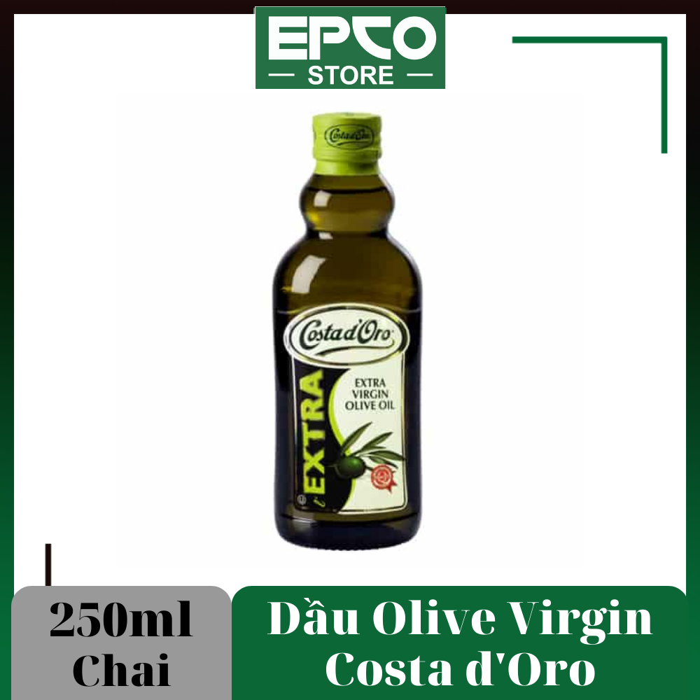 Dầu Olive Nguyên Chất Costa D'Oro 250ml