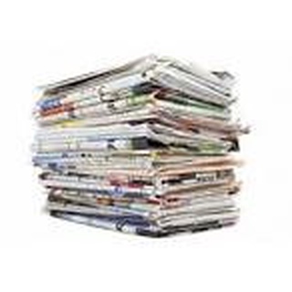 Giấy báo cũ gói hàng