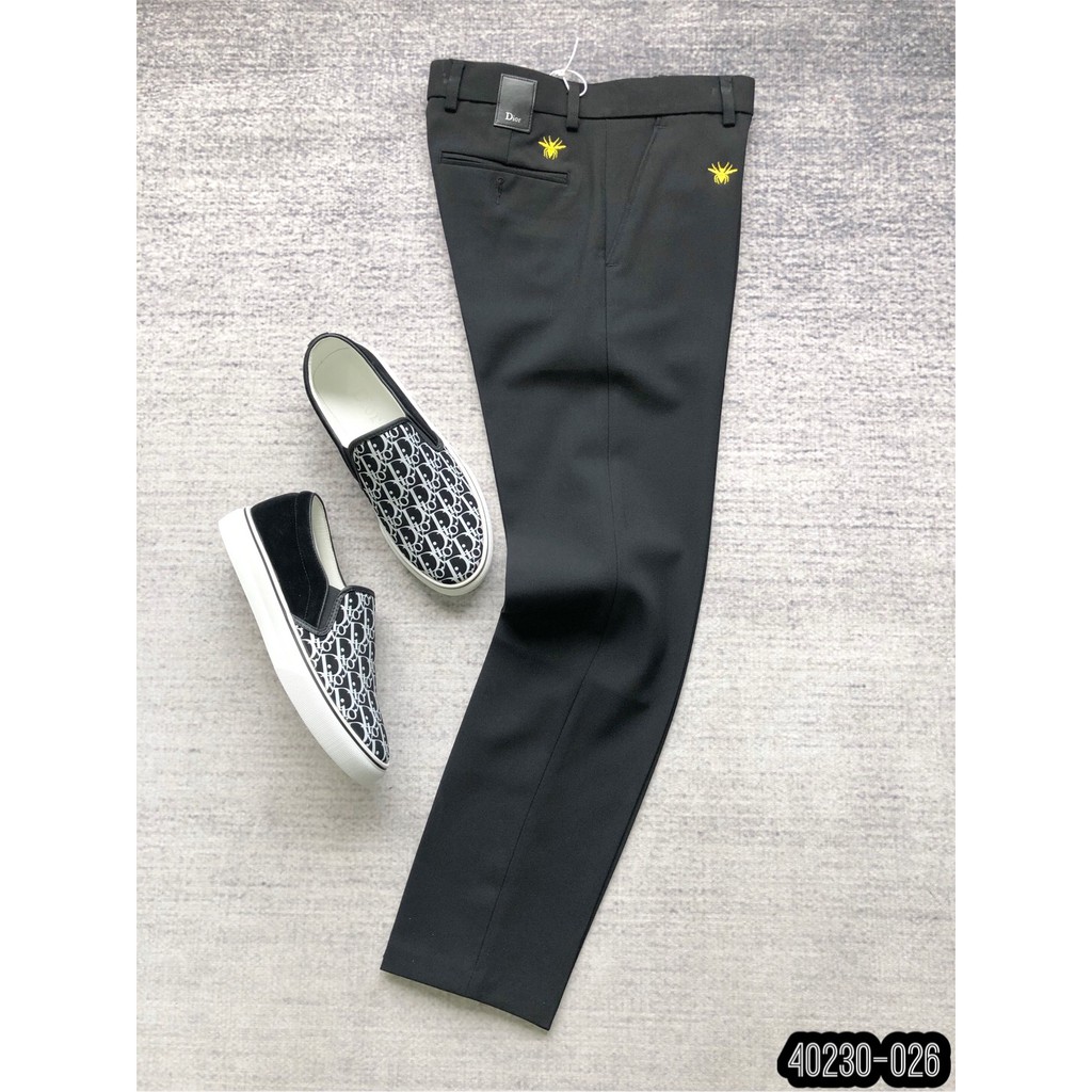 [Free Ship]Quần Âu Đen Tag 1 Nhện Vàng