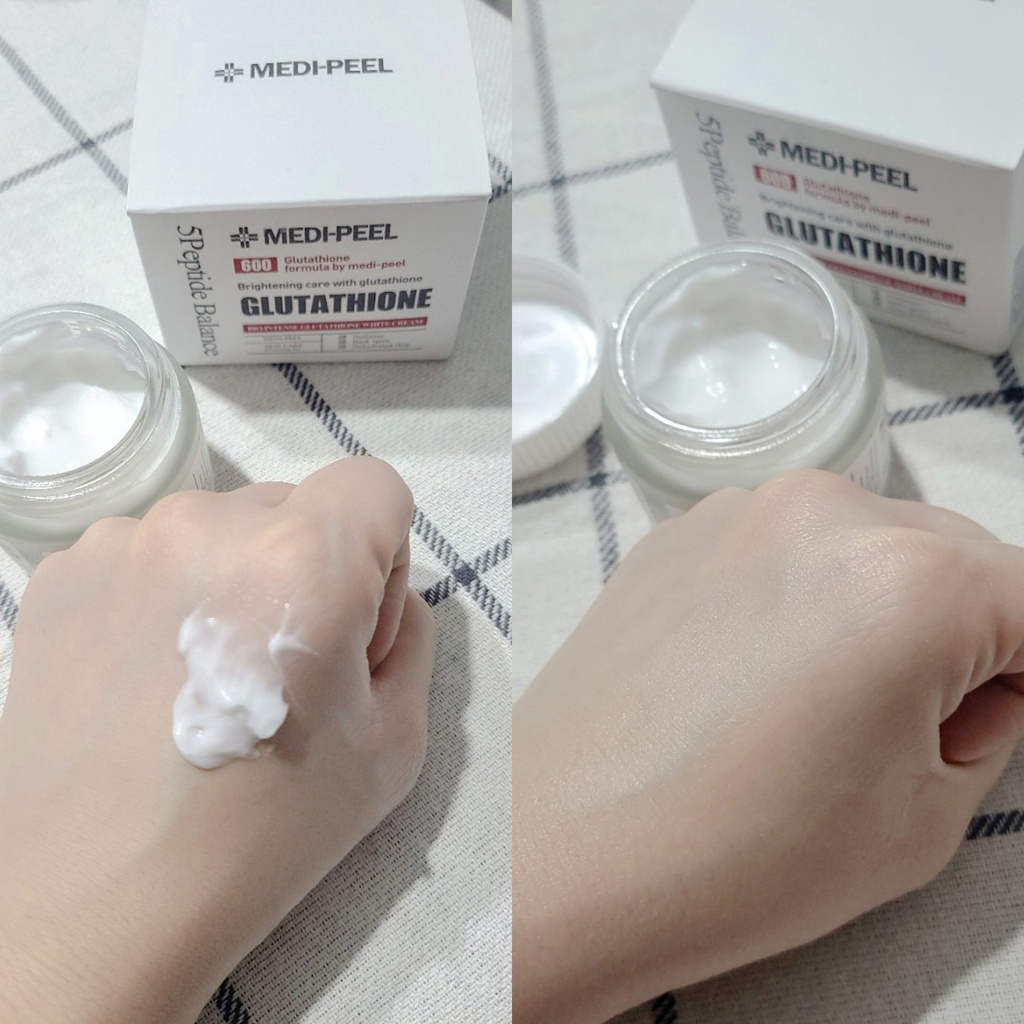 Bộ đôi (có tách lẻ) kem dưỡng &amp; tinh chất dưỡng trắng da glutathion medipeel (medi peel)