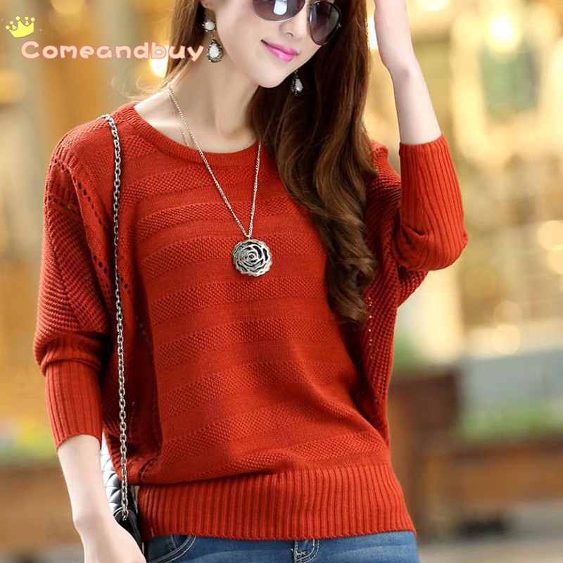 Áo thun sweater cánh dơi phong cách Hàn Quốc