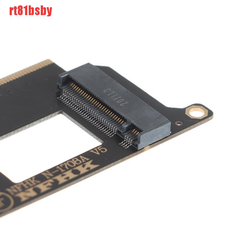 Card Chuyển Đổi Rt81Bsby) Nvme M.2 Ngff Ssd For 2016-2017 13 "Macbook Pro A1708