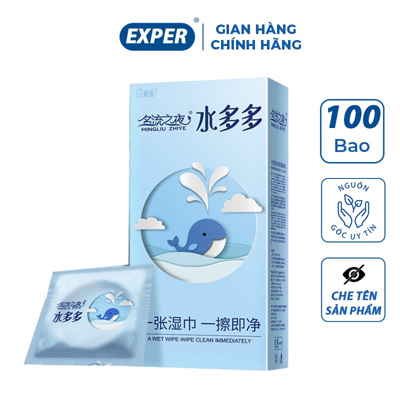 Bao cao su cá heo Trung Quốc, bao cao su gia đình, khách sạn siêu mỏng nhiều gel kéo dài thời gian