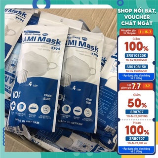 Khẩu trang kf94 1 gói 10 chiếc