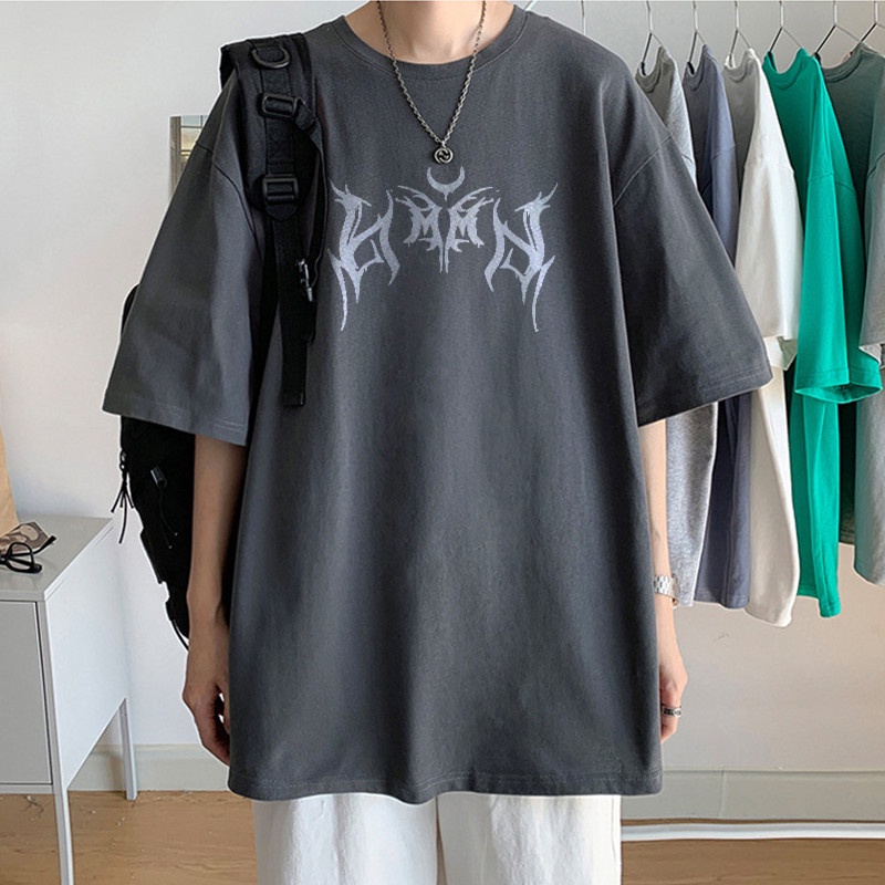 Áo thun nam nữ unisex tay lỡ CHỮ KIỂU basic tee phông form rộng oversize nhiều màu cotton dáng xuông – SamMy96 Shop