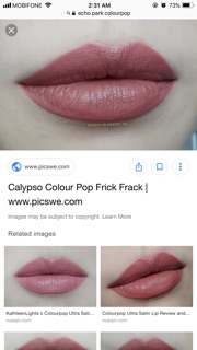 (SALE 30%) Son Colourpop Ultra Satin Lip (Echo Park/ Strip/ Calypso)