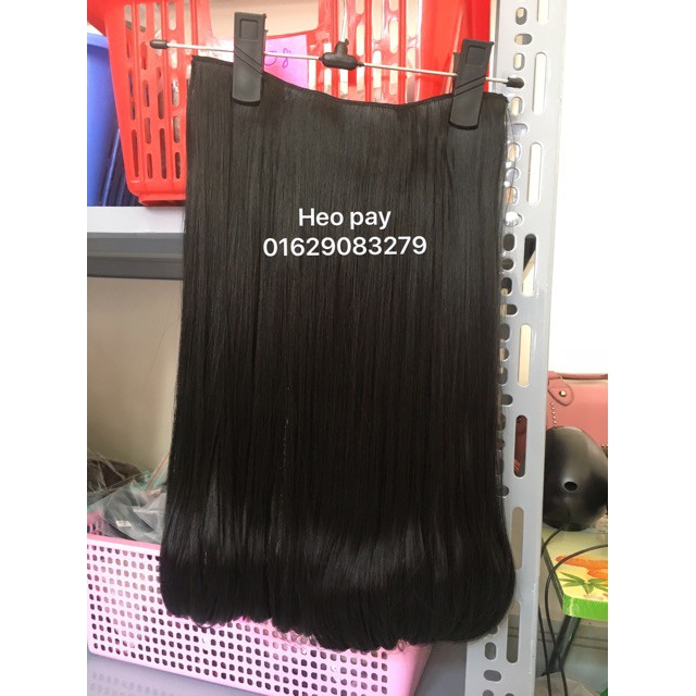 Tóc giả kẹp nữ đẹp  FREESHIP  Tóc kẹp cúp dải 6 bấm - kèm hình thật tại shop