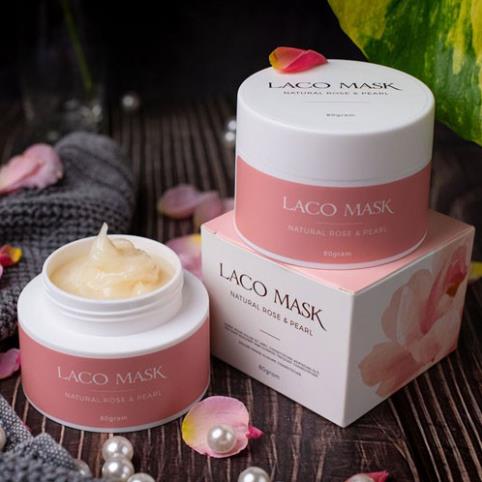 Mặt nạ dưỡng da Laco Mask - Hỗ trợ dưỡng trắng da, giảm thâm nám (Lọ 80g)