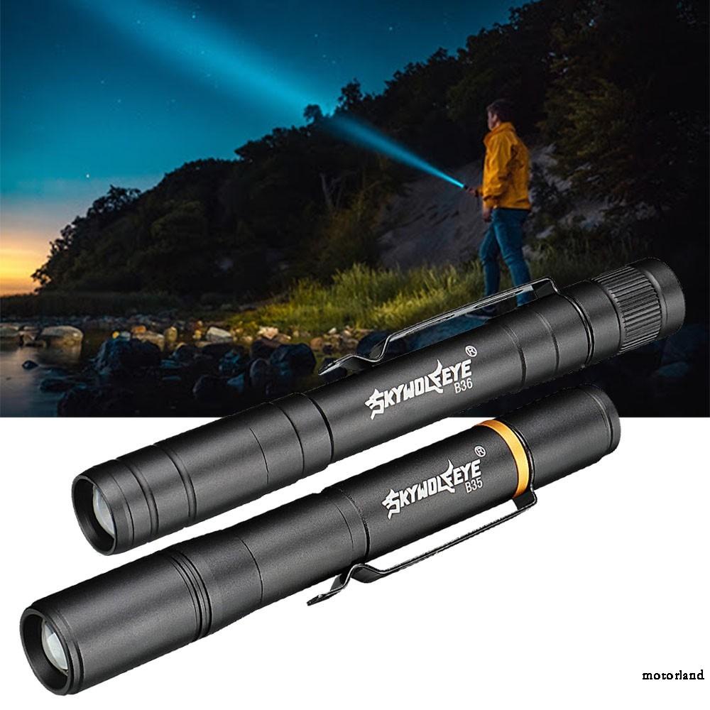 Đèn Pin Mini Hai Chế Độ Chống Thấm Nước 2*AAA Siêu Sáng