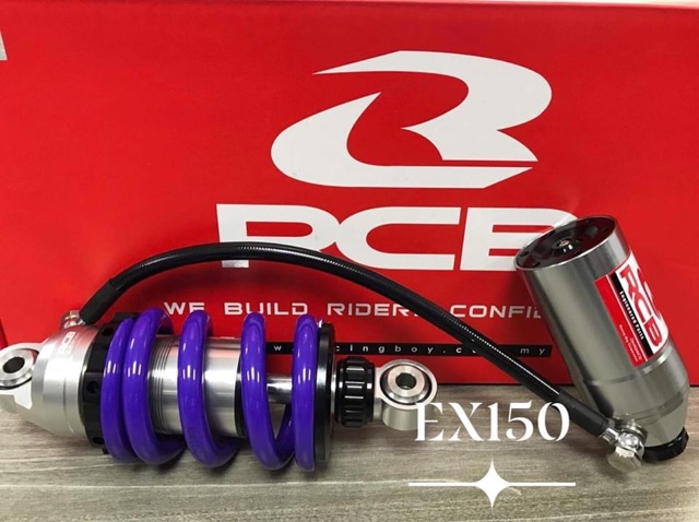 Phuộc sau RCB DB-2 line lò xo màu tím xe winner sonic raider satria fi exciter135 ex150 chính hãng RACING BOY