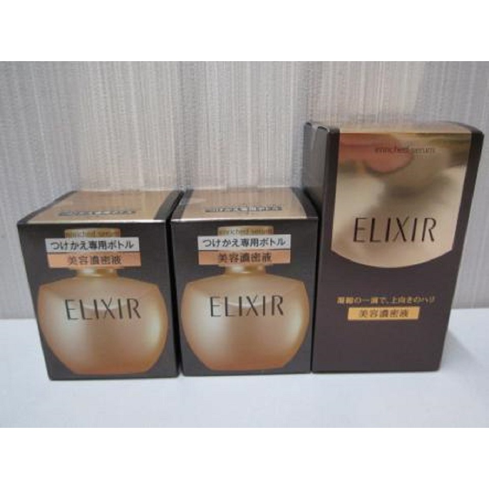 Serum dưỡng da Tinh chất nâng cơ chống nhăn Shiseido Elixir Enriched Serum Nhật Bản