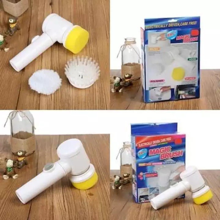 Chổi lau bụi đa năng spin duster / MAGIC BRUSH với đầu chổi xoay tiện lợi | BigBuy360 - bigbuy360.vn