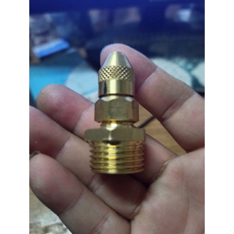 Đầu đồng phun tưới cây, tưới mái nhà ren ngoài 21 tặng kèm băng tan
