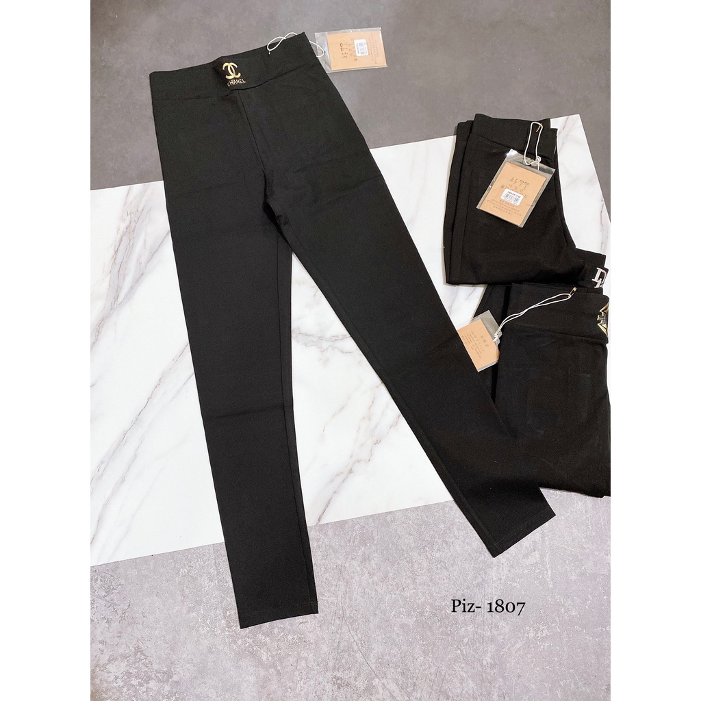 Quần legging Hàn cạp Cha.nel/ Hàng L1 M1807