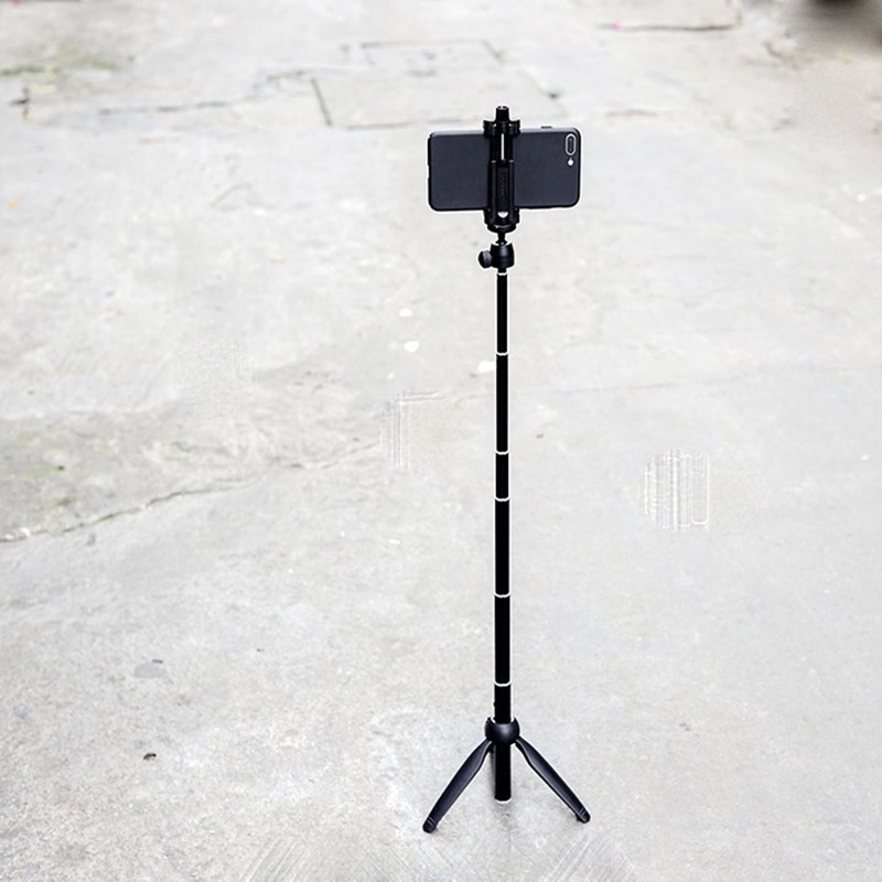 Gậy selfie chụp ảnh tripod điện thoại và máy ảnh đa năng Yunteng YT-9928 kèm remote chụp hình bluetooth, kẹp điện thoại