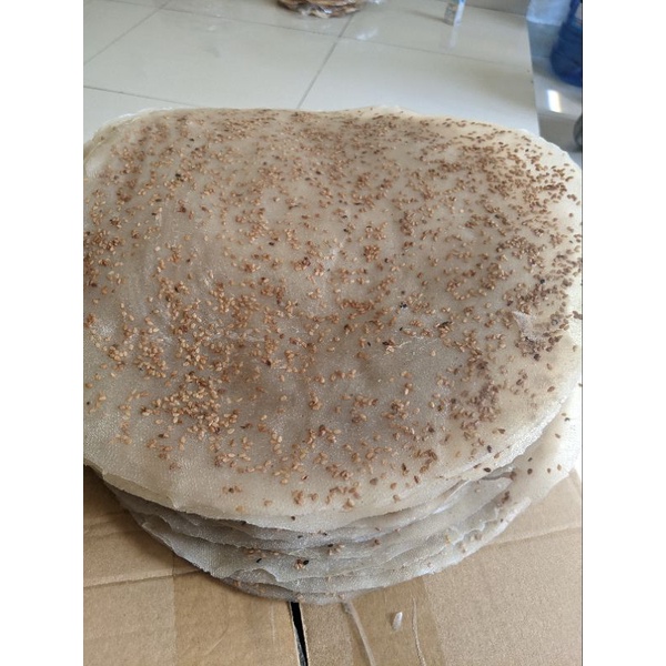 Bánh tráng chưa nướng quảng ngãi