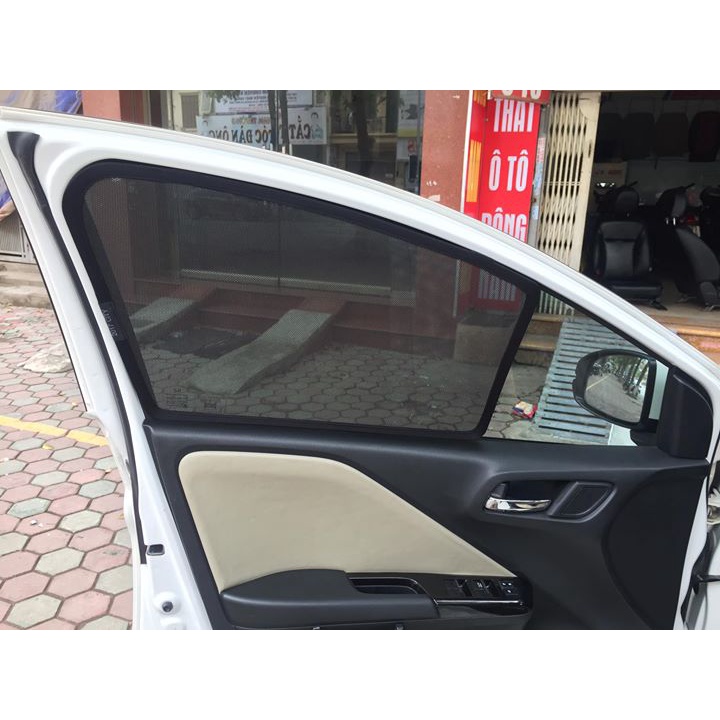 Rèm che nắng, chắn nắng xe Honda City 2021 2022 - 1 bộ 4 cánh có hít nam châm cao cấp