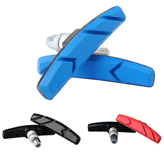 1 Cặp Giá Đỡ Phanh Xe Đạp Leo Núi Hình Chữ V Bằng Cao Su Tiện Dụng