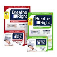 Miếng dán chống ngáy Breathe Right 72 miếng