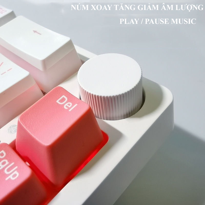 Bộ kit bàn phím cơ DK67 V2 - 3 chế độ - Màn Hình Hiển Thị - Hotswap - Núm Xoay - LED RGB