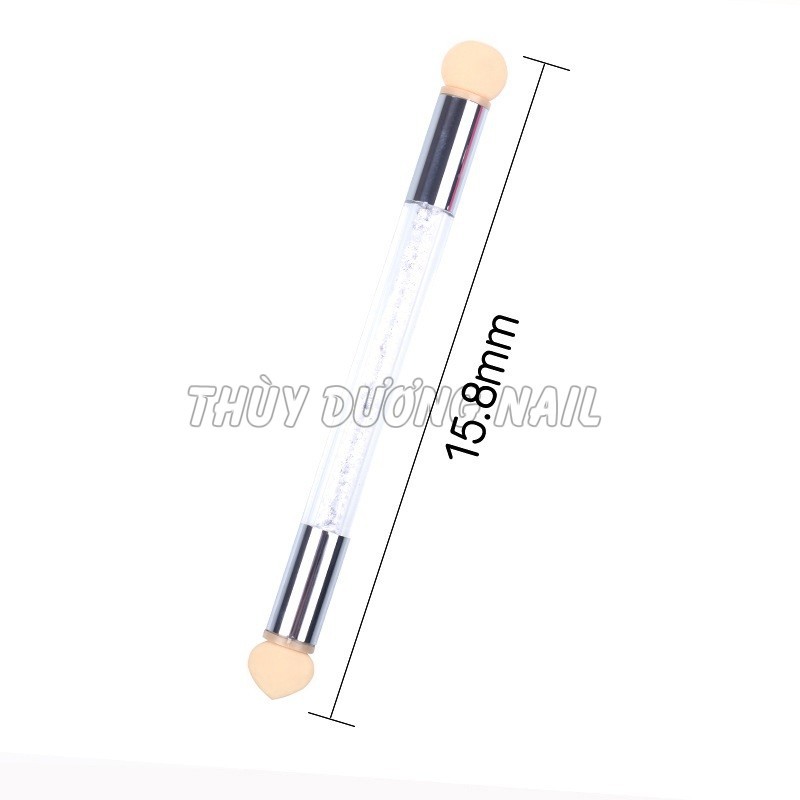 Bút dặm ombre 6 đầu chuyên dùng làm nail (1 bút  + 6 đầu mút dặm, màu ngẫu nhiên)