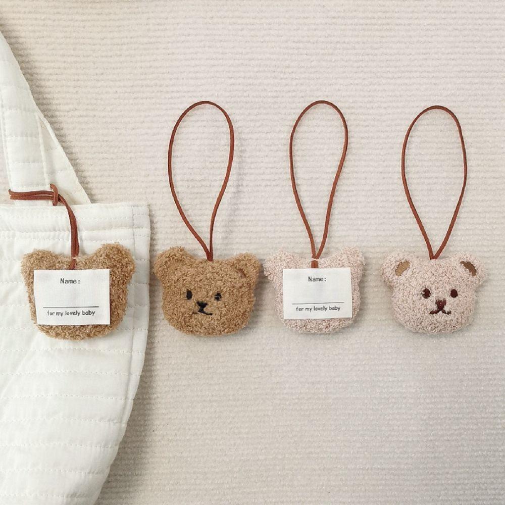 Móc Khóa Hình Gấu Bông Bằng Cotton PP Chống Thất Lạc Dễ Thương