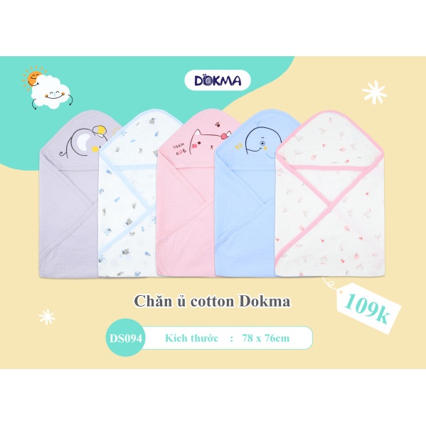 Chăn ủ cotton mềm mại Dokma DS094