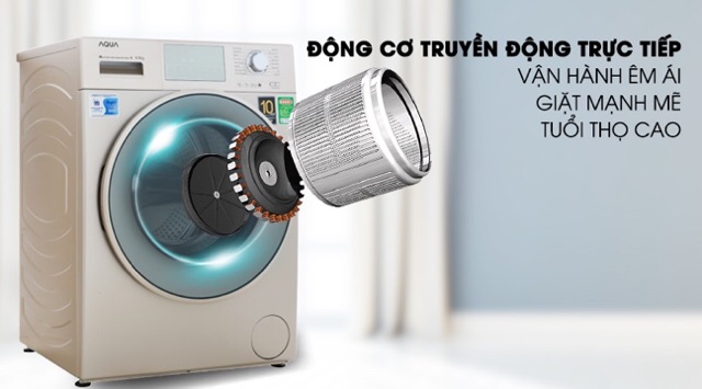 [ELHAL5 giảm 7% tối đa 1TR] Máy giặt Aqua Inverter 9.5 kg AQD-D950E N (Miễn phí giao tại HCM-ngoài tỉnh liên hệ shop)