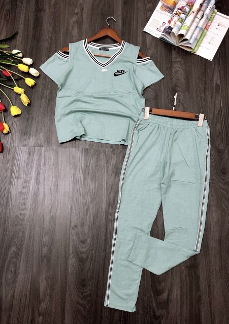 Bộ thun dẻo thái xinh, chất dày mềm mịn, mát