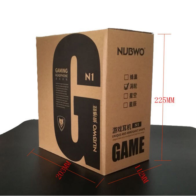 Tai nghe chụp tai Nubwo N1 có LED - Chuyên dụng cho Gaming - Hàng chính hãng