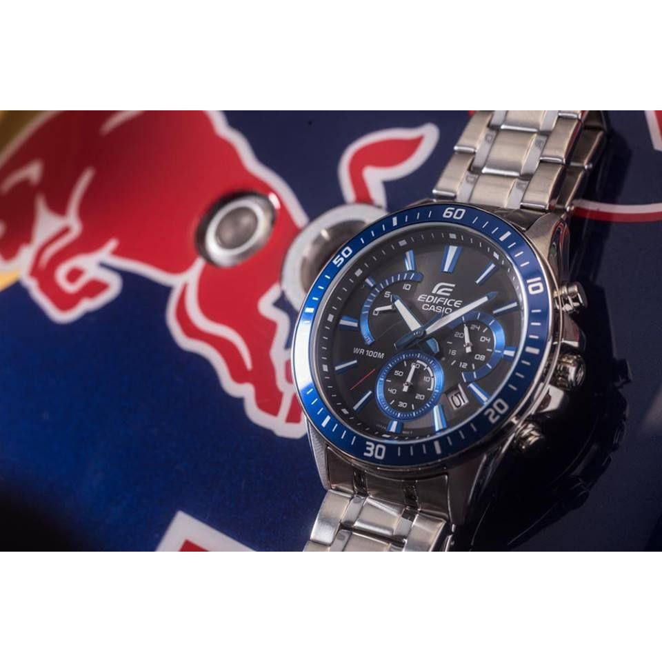 Đồng hồ nam dây kim loại EDIFICE chính hãng Casio Anh Khuê EFR-552D-1A2VUDF