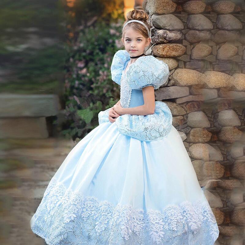 [Mã FASHIONGREEN15 giảm tới 30K đơn 99K] NNJXD Đầm hóa trang công chúa xinh xắn dành cho bé gái