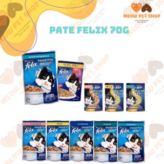 Combo 12 - ￼felix 70g - thức ăn pate cho mèo - thức ăn chó mèo giá sỉ