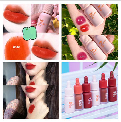 【sweet】woman retro Small Baby Bottle Waterproof Long Lasting Velvet Matte Lip Gloss 6 colors | BigBuy360 - bigbuy360.vn