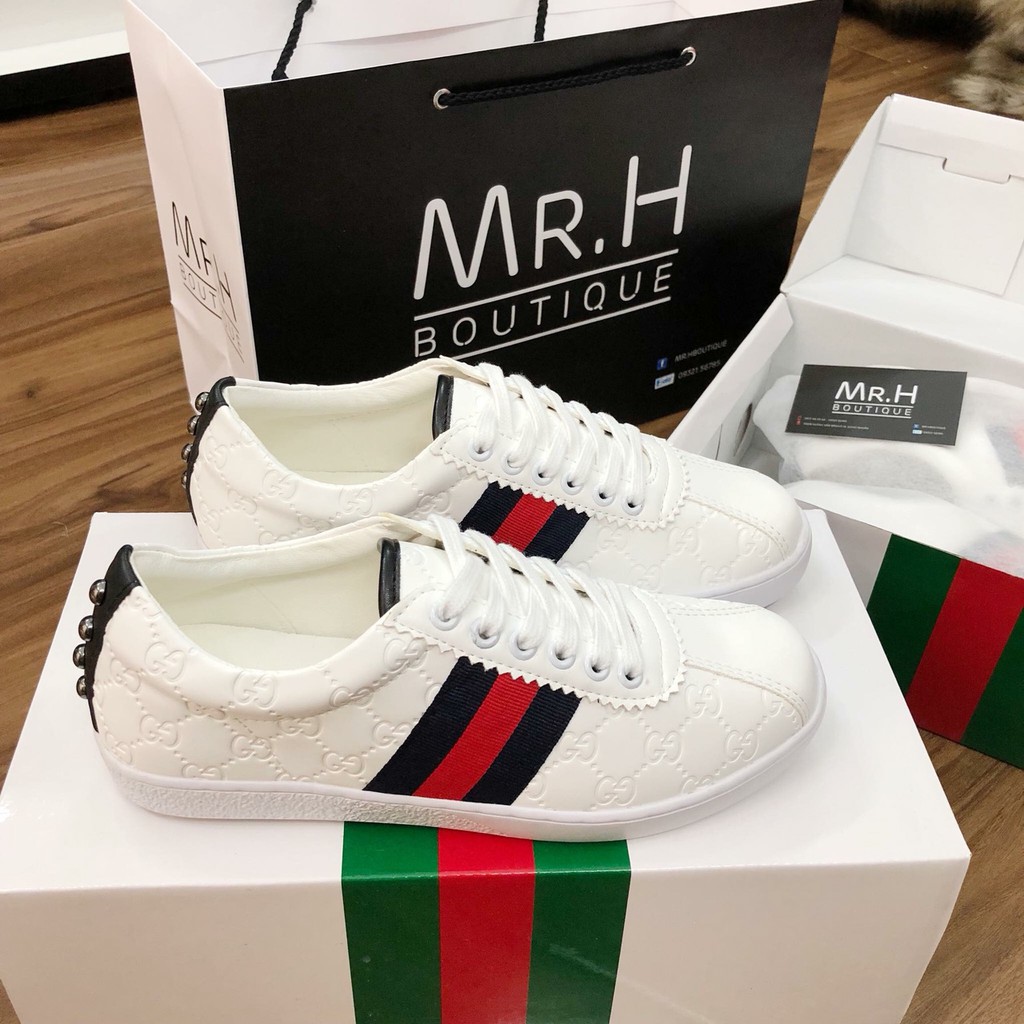 Giày nam thể thao sneaker giá rẻ màu trắng cho học sinh đi học Hot Trend 2021 | BigBuy360 - bigbuy360.vn