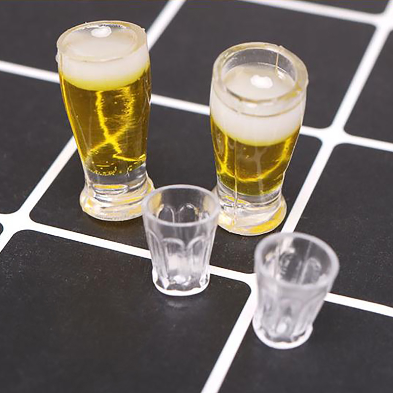 Set 5 Cốc Uống Nước Xinh Xắn Cho Búp Bê