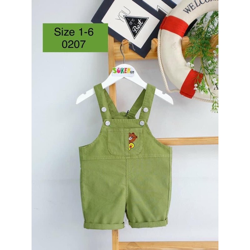 YẾM LỬNG KAKI MỀM SIZE 12-18KG