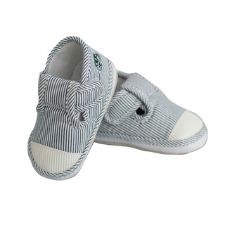 Giày tập đi kẻ kim tuyến cho trẻ 6m đến 18m little love