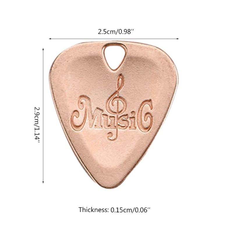 Miếng GảY ĐàN Guitar BằNg Kim LoạI