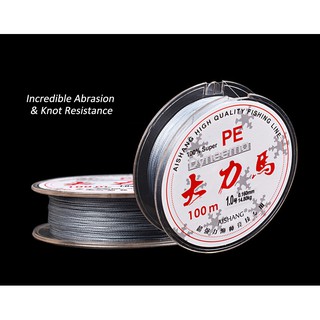 Cuộn dây câu cá 100m chất lượng
