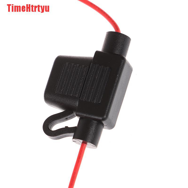 TimeHtrtyu Car Stereo FM&AM Radio Signal Antenna Aerial Signal Amp Amplifier Booster cable