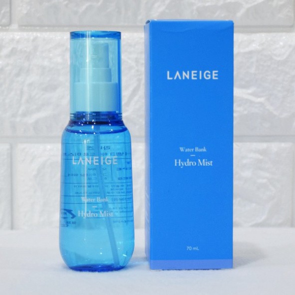 Xịt Khoáng cấp ẩm sâu, chống lão hóa da Laneige Water Bank Hydro Mist 70ml