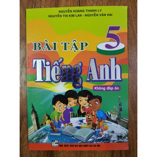 Sách - Bài tập Tiếng Anh 5 (Không đáp án)