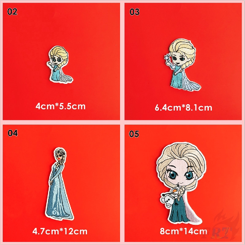 Miếng Vá Ủi Trang Trí Hình Công Chúa Elsa Xinh Xắn