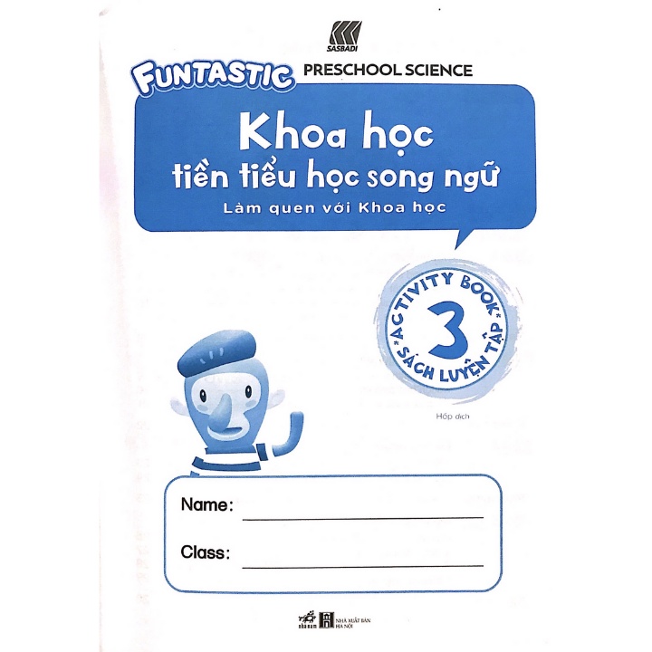 Sách - Khoa Học Tiền Tiểu Học Song Ngữ - Luyện Tập 3