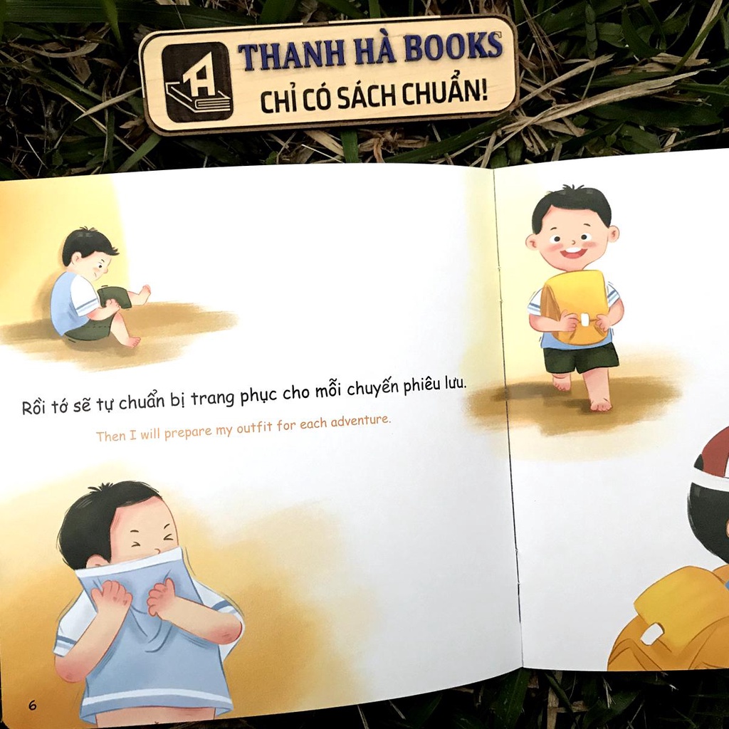 Sách truyện tranh thiếu nhi - Tớ đã lớn rồi, tớ tự làm được - Dòng sách đọc to (Lẻ tùy chọn)